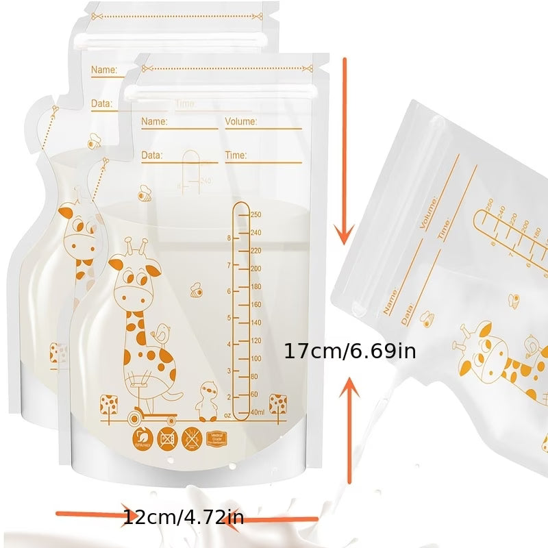 Breast Milk Storage Bags, 100 Pack